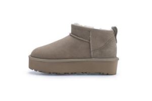 Mini-Tube Sheepskin Boots (4cm height)