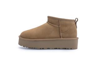 Mini-Tube Sheepskin Boots (4cm height) - Image 3